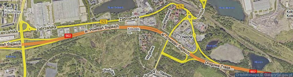 Zdjęcie satelitarne Szafranka Józefa ul.